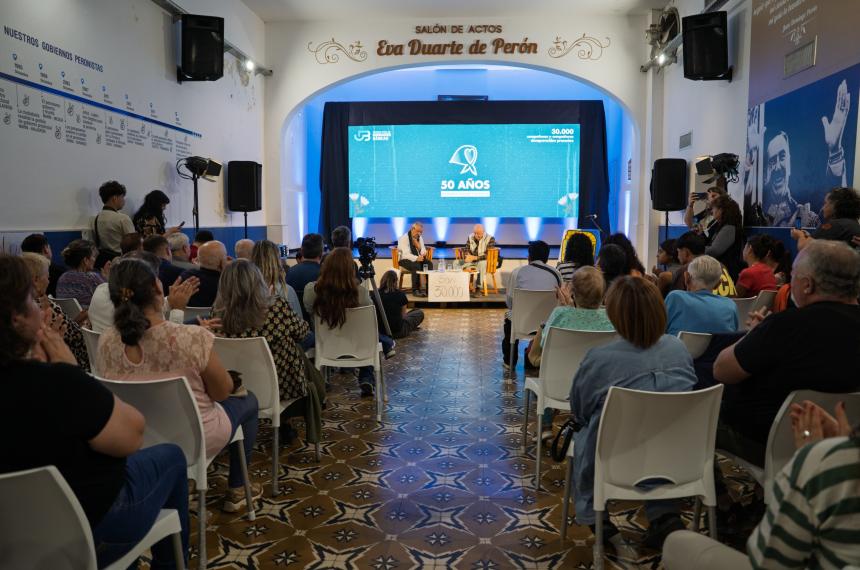 La actividad se desarrolló en un ambiente familiar y participativo reafirmando el compromiso con la memoria la verdad y la justicia