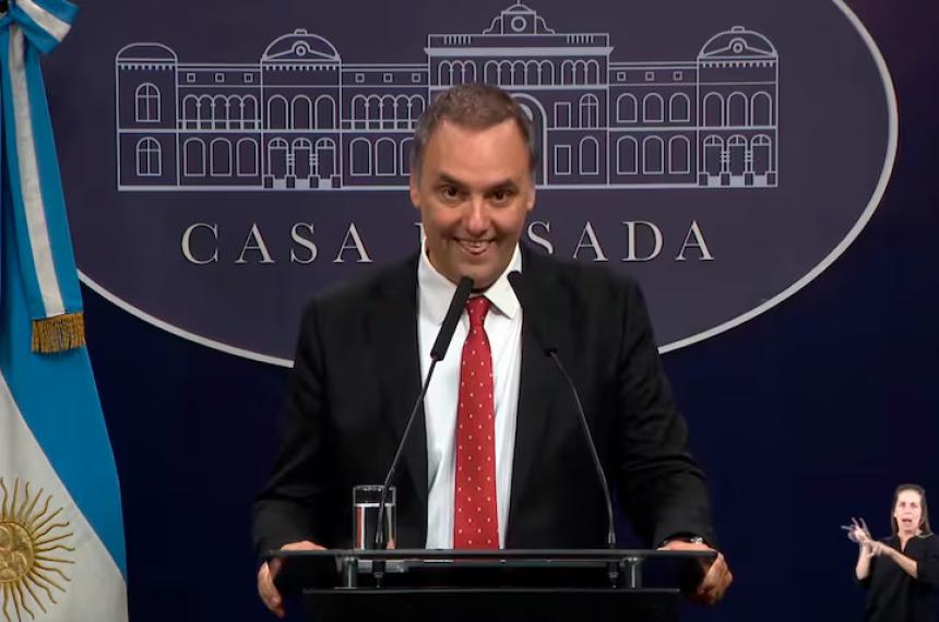 Adorni- Mi patrimonio lo construiacute antes de entrar al Gobierno no tengo nada que esconder