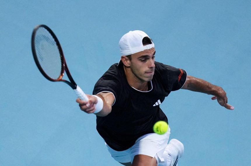 Fran perdió en sets corridos con Sasha Zverev