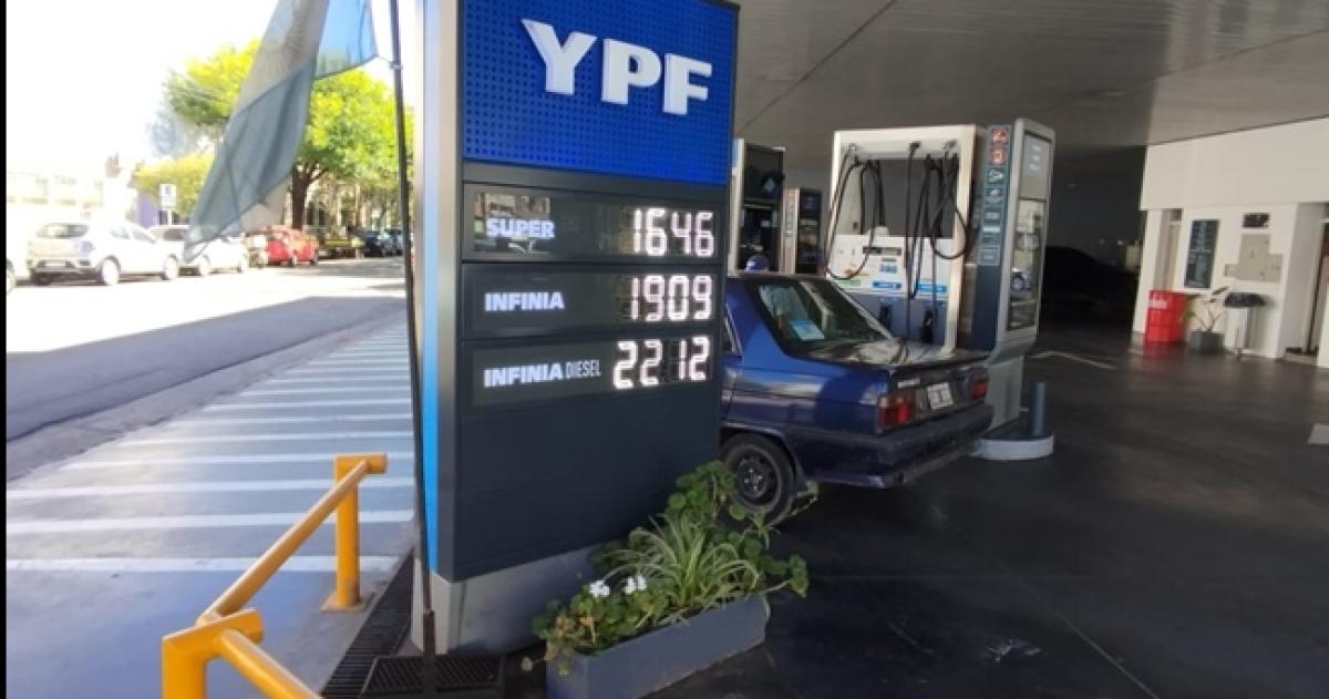 La Infinia superó la barrera de los 1900 pesos por litro