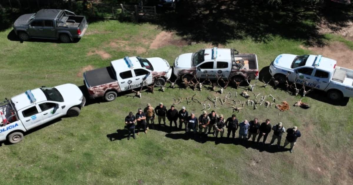 Operativos contra la caza ilegal en la zona del paraje El Durazno