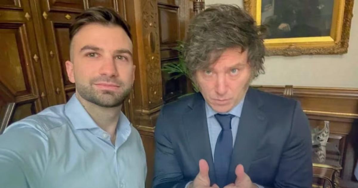 Mauricio Novelli y Javier Milei