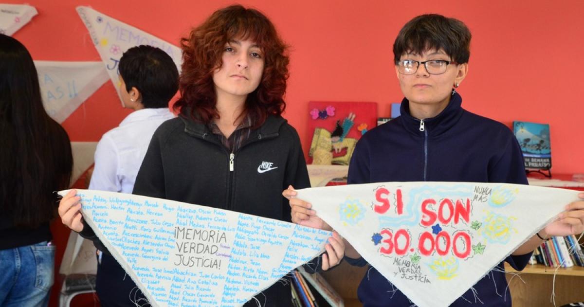 La Cooperativa hizo Memoria con estudiantes