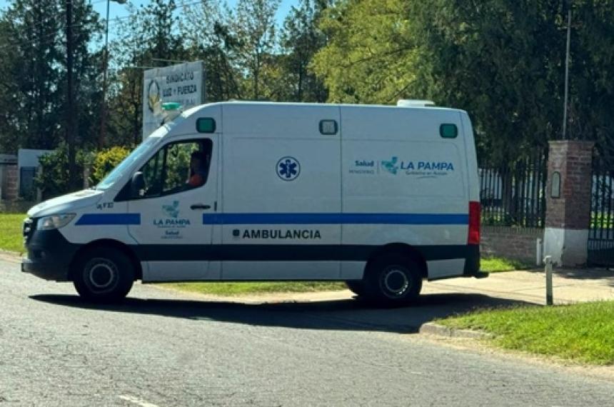 El trabajador herido fue trasladado por el SEM al Hospital Centeno