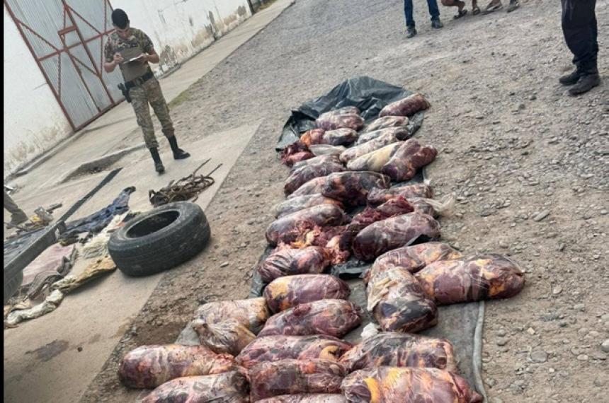 En el operativo intervino la División Seguridad Rural de la Unidad Regional IV