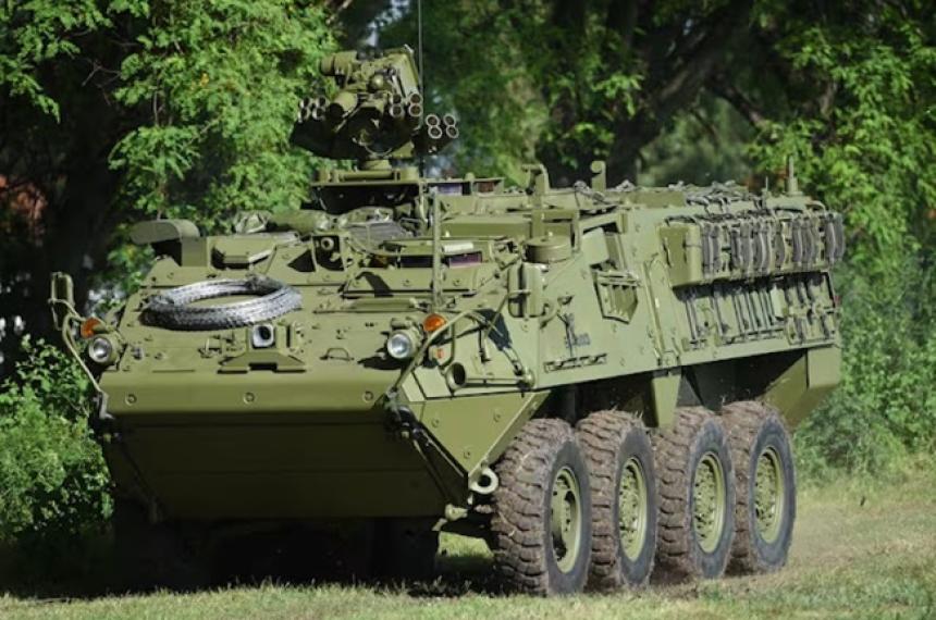 Los blindados Stryker se instalar�n en el Regimiento de Toay