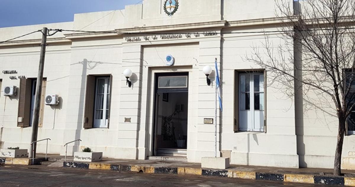 Intervino personal de la Comisaría de Acha