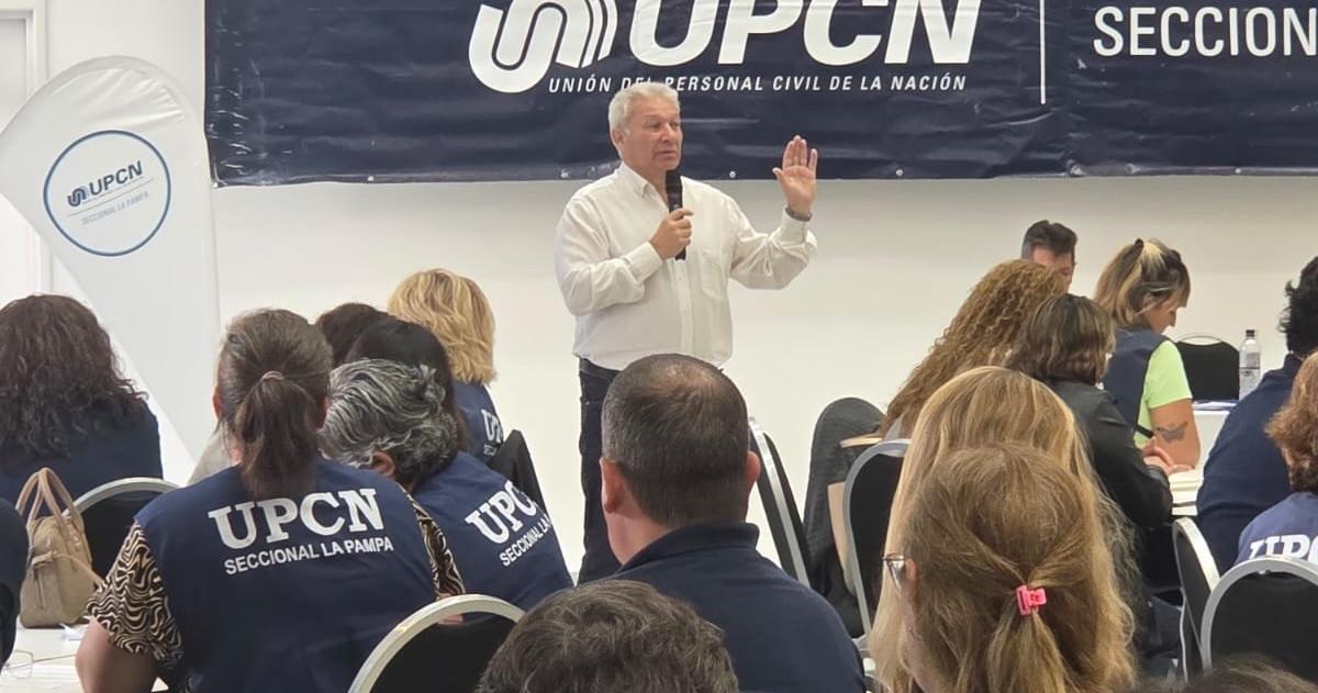 UPCN La Pampa- plenario de delegados con la mirada en las elecciones de abril