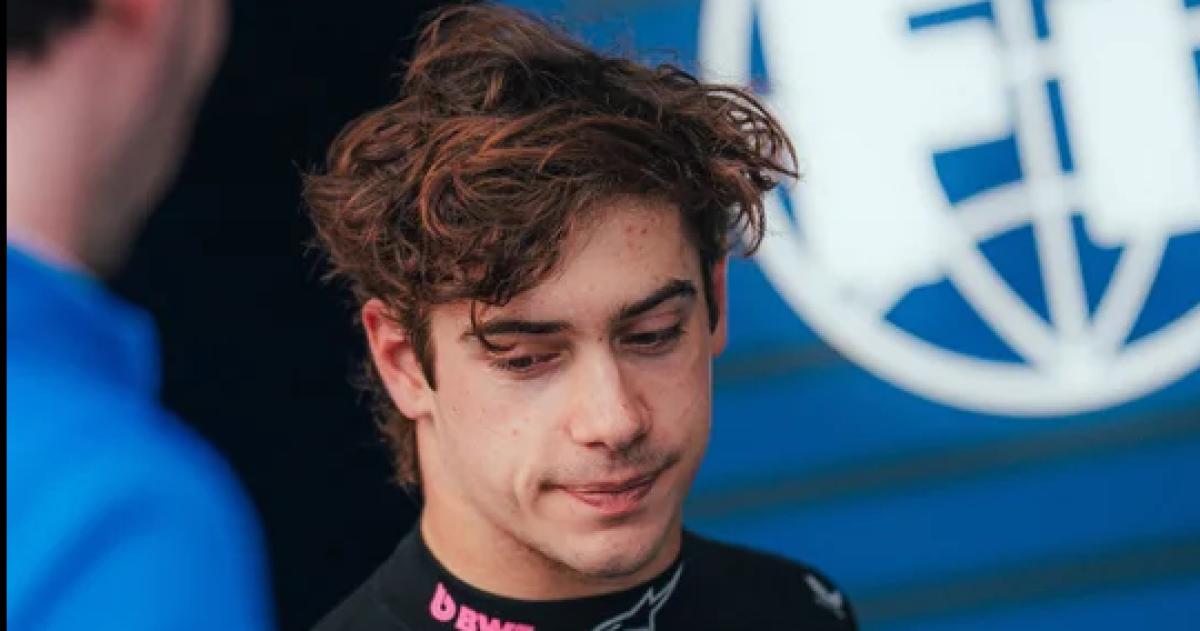 Colapinto disconforme con el rendimiento de su auto