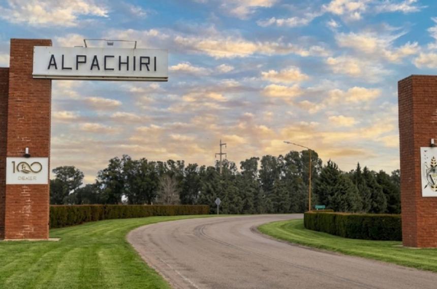 El acto central se desarroll� en Alpachiri