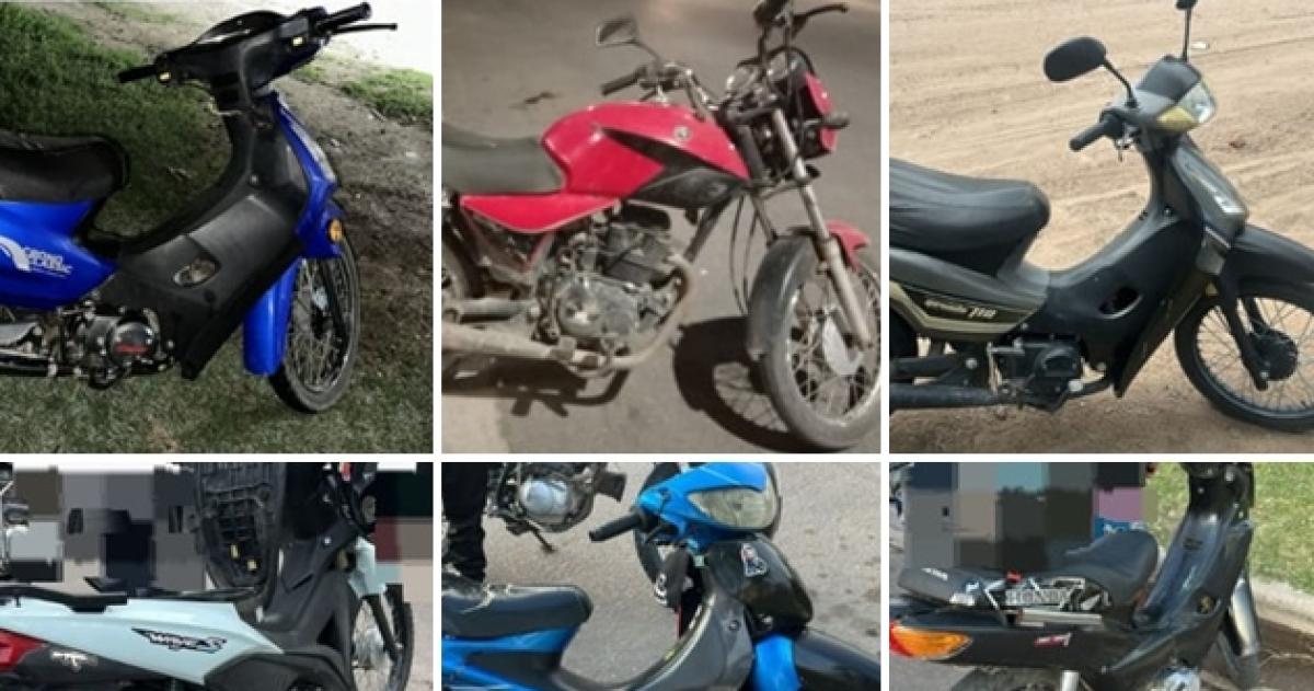 Las motos secuestradas quedaron a disposición del Juzgado de Faltas de Toay
