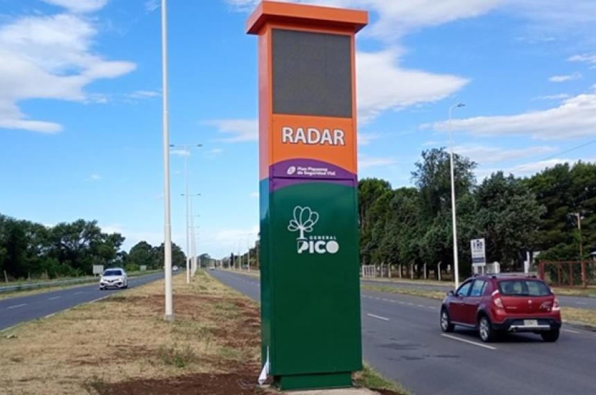 El municipio piquense colocó radares en varios puntos de la ciudad