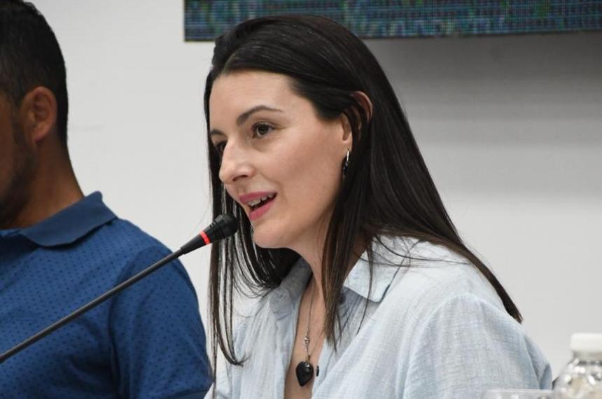 Romina Montes de Oca viceintendenta de Santa Rosa