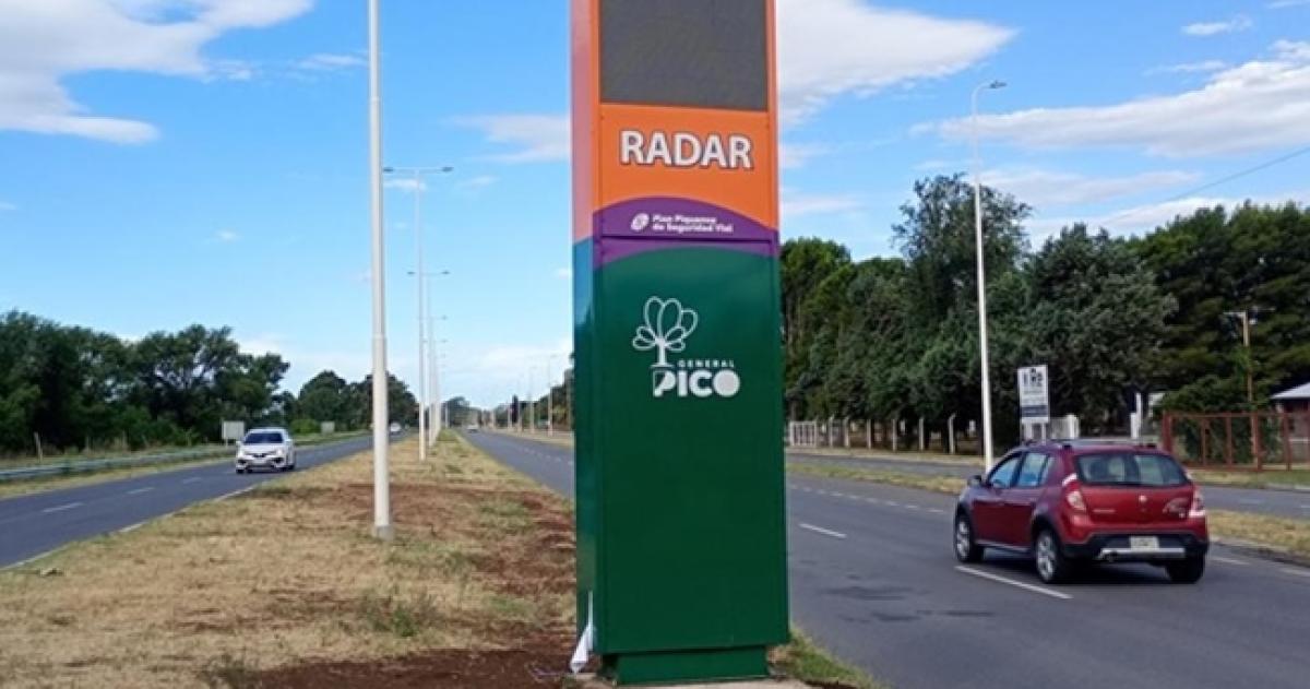 El municipio piquense colocó radares en varios puntos de la ciudad
