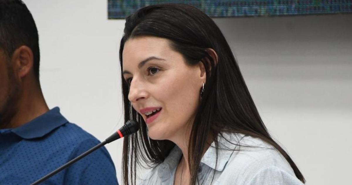 Romina Montes de Oca viceintendenta de Santa Rosa