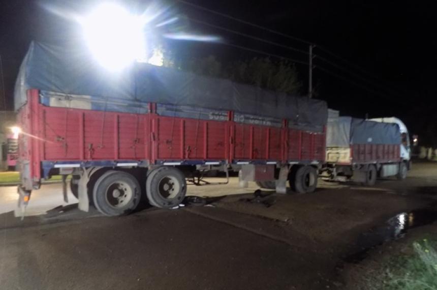 El choque se produjo en el cruce de Cavero y Toscano Sur