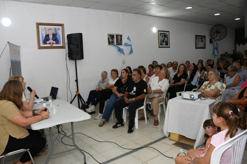 La actividad se realizó en la UB de Villa Parque