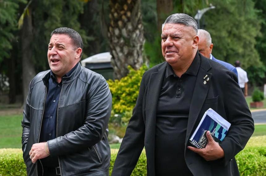 Pablo Toviggino y Claudio Tapia