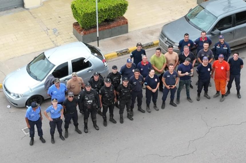 Un equipo integrado por varias fuerzas realizó la b�squeda