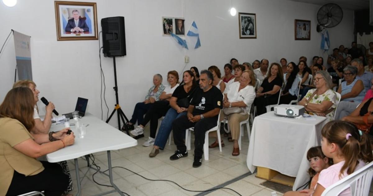 La actividad se realizó en la UB de Villa Parque