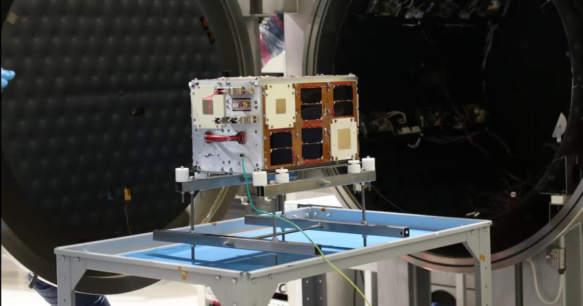 Atenea fue seleccionado como uno de los cuatro microsatélites internacionales que acompañar�n la misión Artemis II de la NASA alrededor de la Luna (Conae)