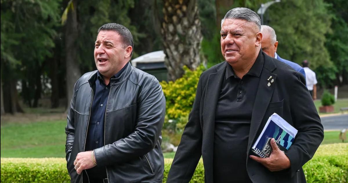 Pablo Toviggino y Claudio Tapia