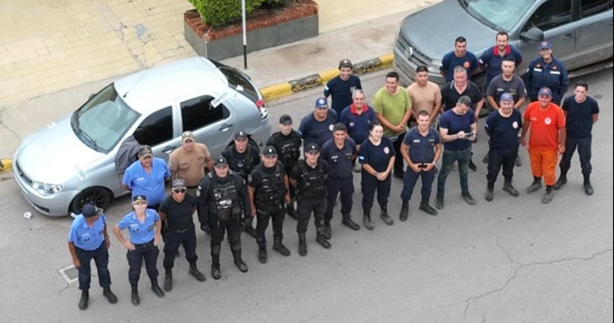 Un equipo integrado por varias fuerzas realizó la b�squeda