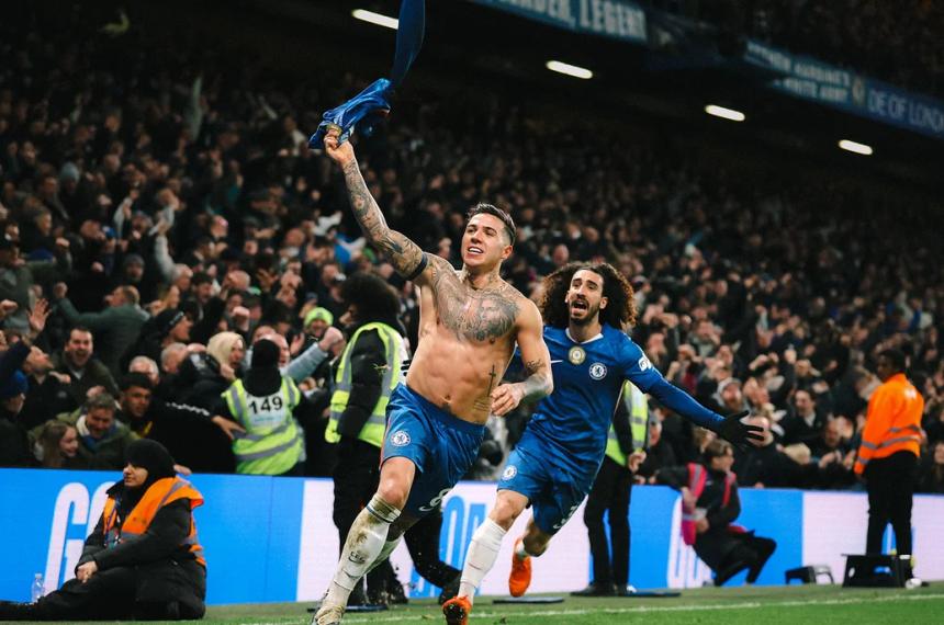 Enzo es figura y capit�n del Chelsea