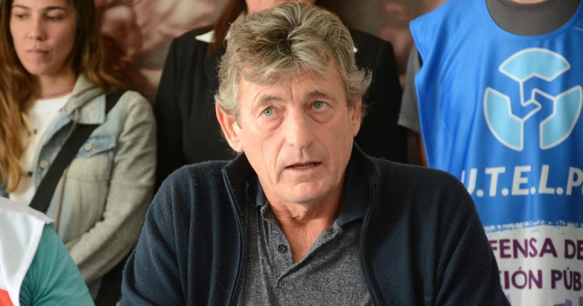 Aníbal Schmidt secretario General del Sindicato de Trabajadores Gr�ficos de La Pampa