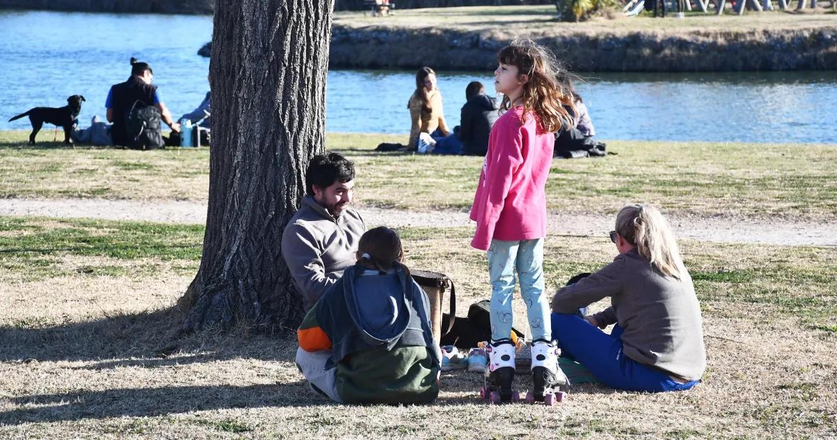 Una mañana con temeperaturas bajas en Santa Rosa