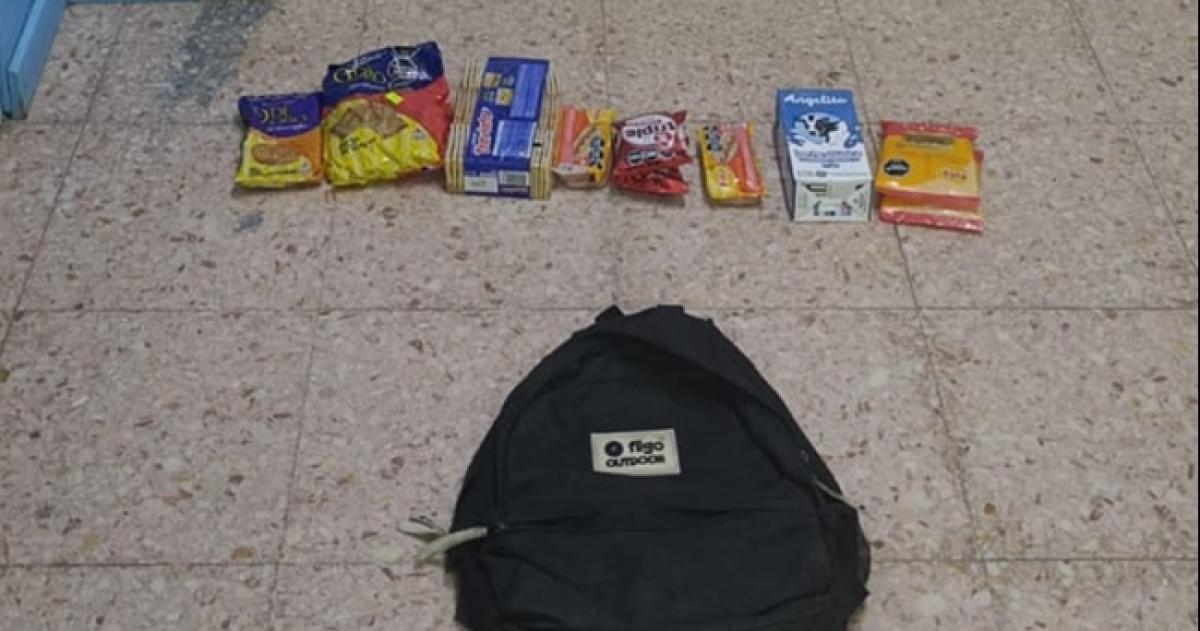 El hombre fue demorado con la mercadería en su poder