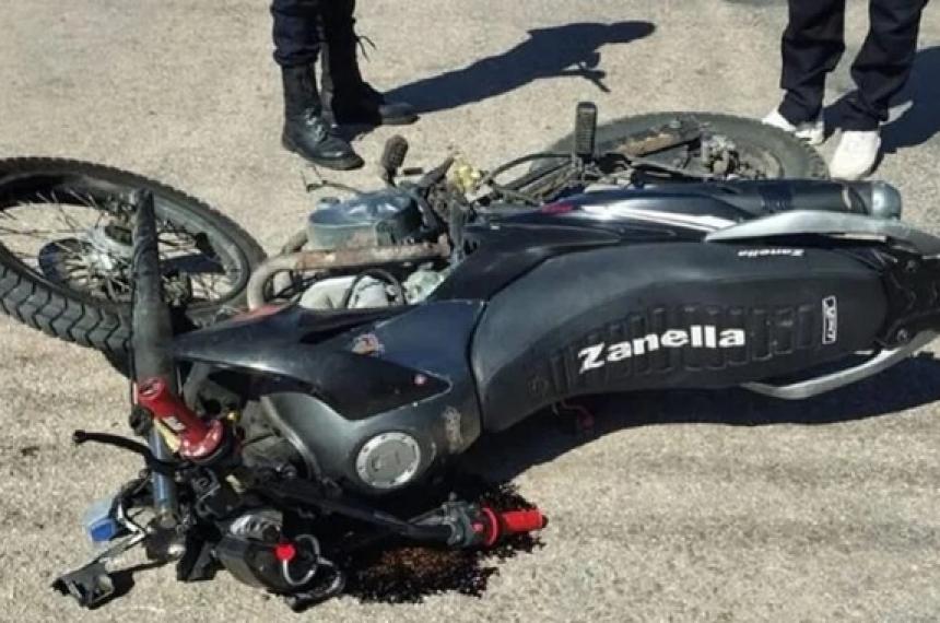Un motociclista herido en Rancul