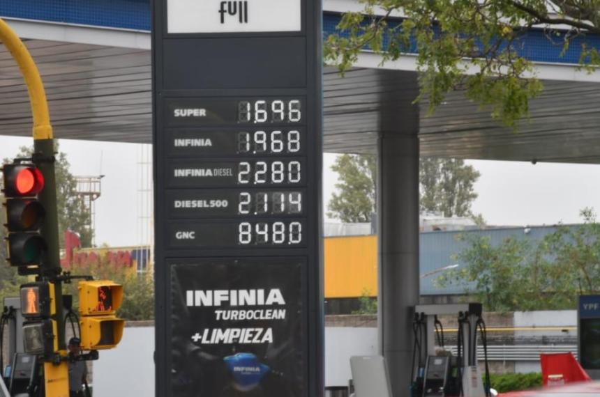 Los aumentos de combustibles se sucedieron durante marzo