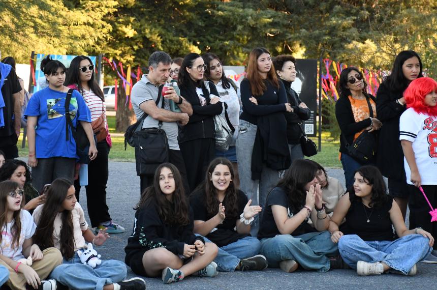 La actividad reunió a p�blico adolescente y juvenil