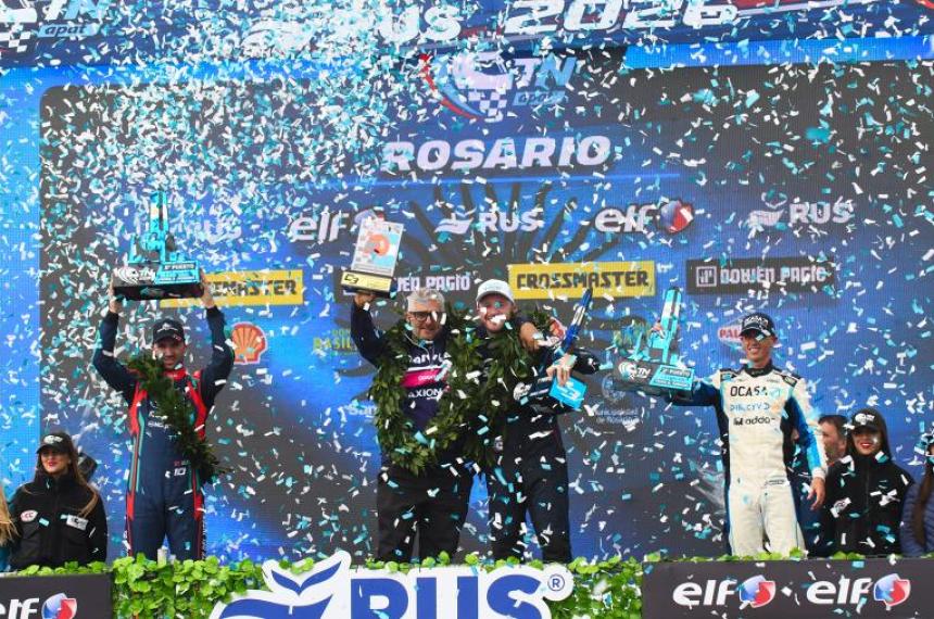 El podio de la Clase 3 del Turismo Nacional