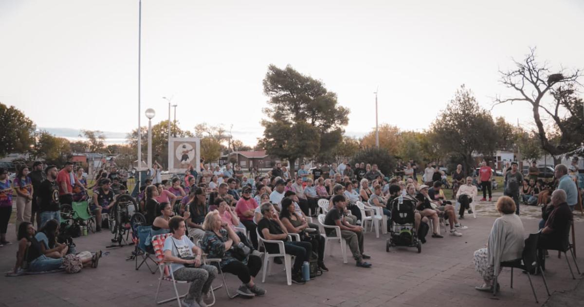 La jornada atrajo una buena cantidad de vecinos y vecinas de Villa Santill�n