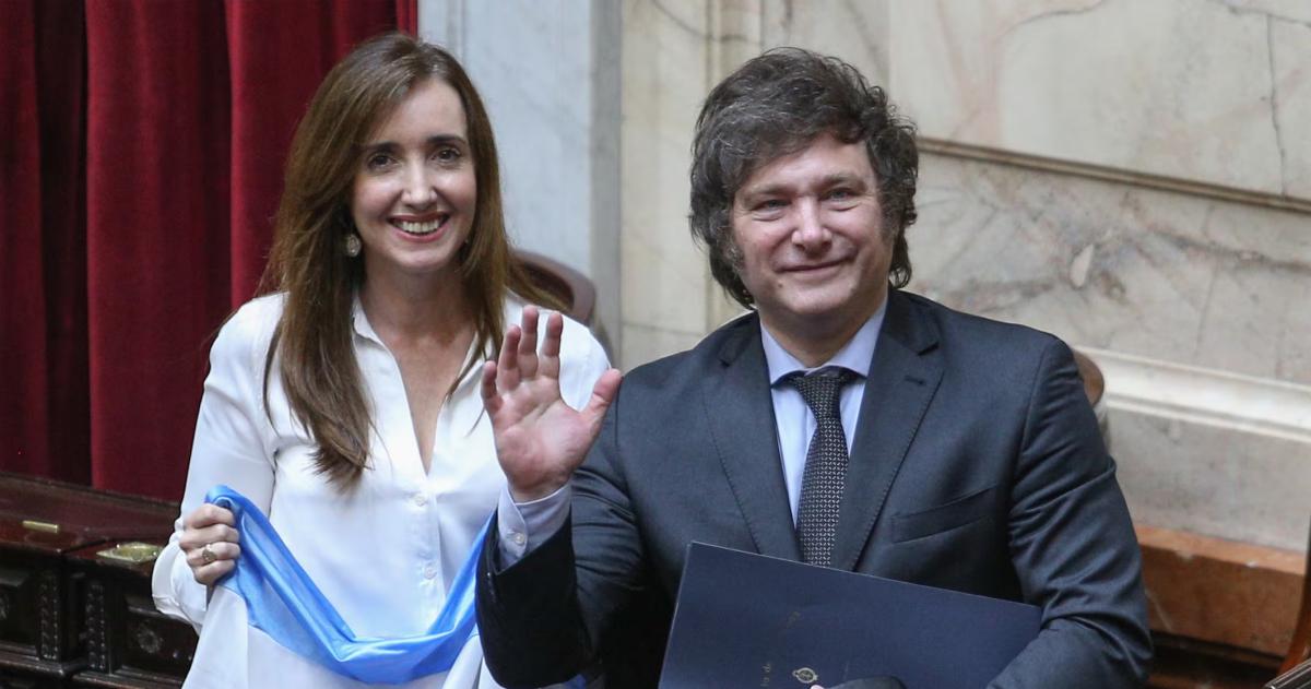 Milei y Villarruel juntos en otros tiempos