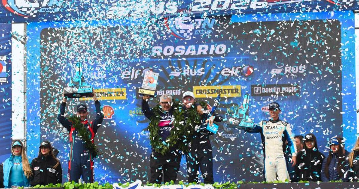 El podio de la Clase 3 del Turismo Nacional