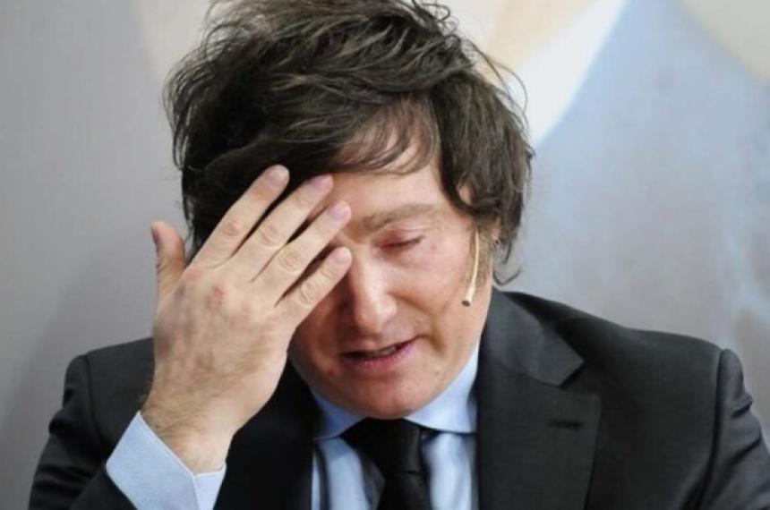 Seg�n una encuesta la imagen positiva del presiente Milei bajó al 403-en-porciento-