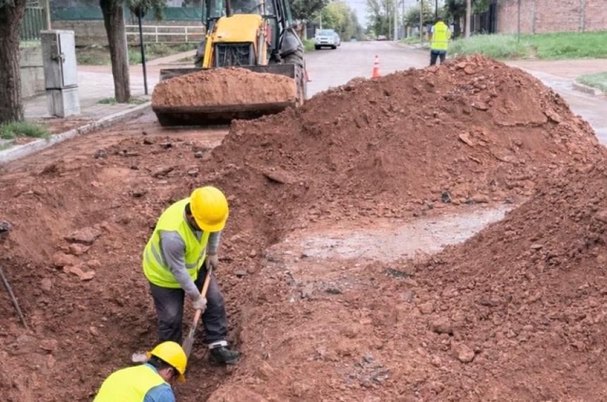 Los trabajos fueron realizados por personal de la Municipalidad de Santa Rosa