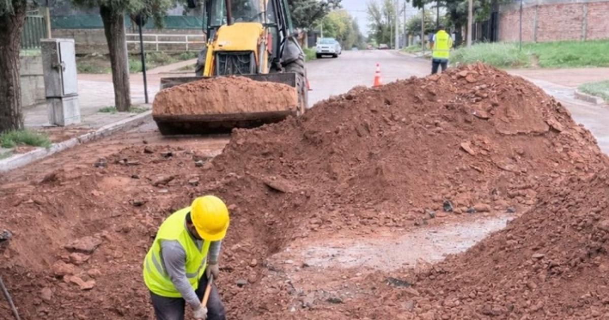 Los trabajos fueron realizados por personal de la Municipalidad de Santa Rosa