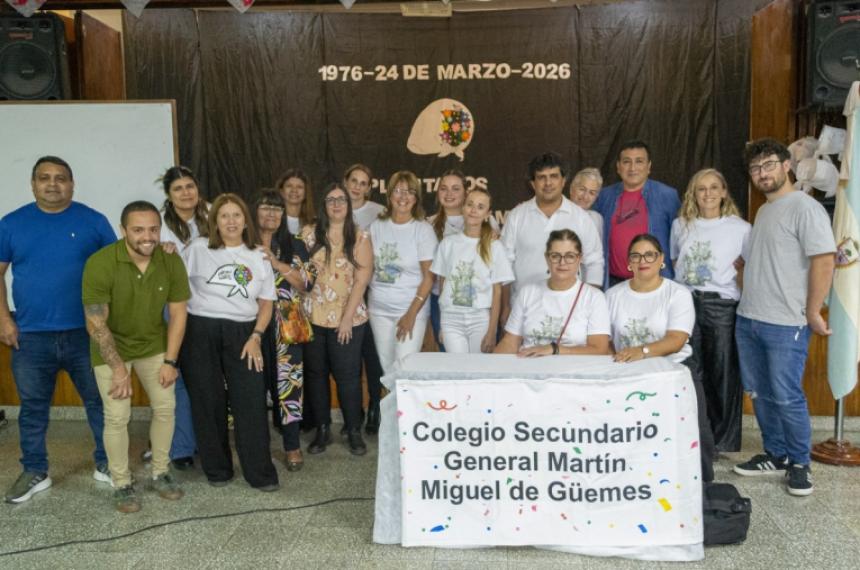 50 antildeos del golpe- jornada de reflexioacuten en colegio de Miguel Caneacute