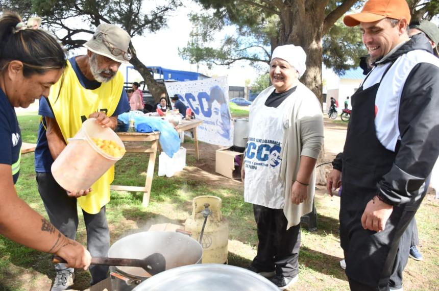 La olla popular en el Barrio Esperanza