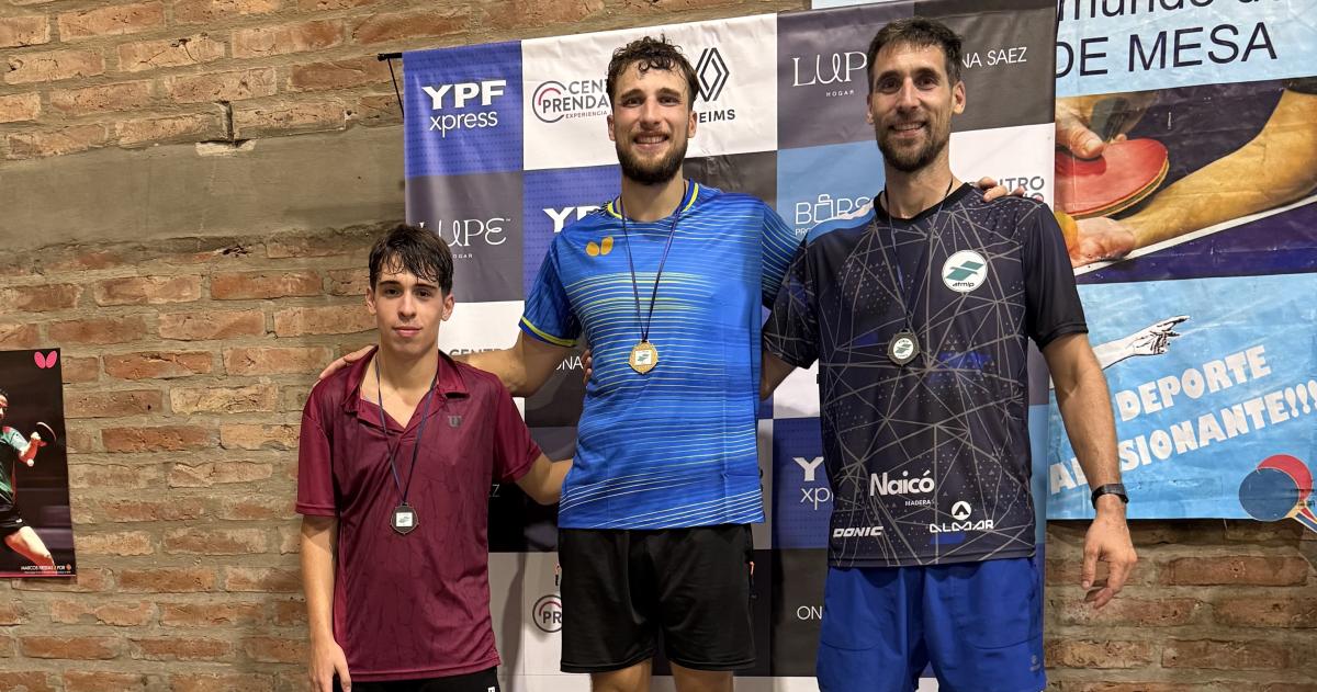 Largoacute el Pampeano de tenis de mesa
