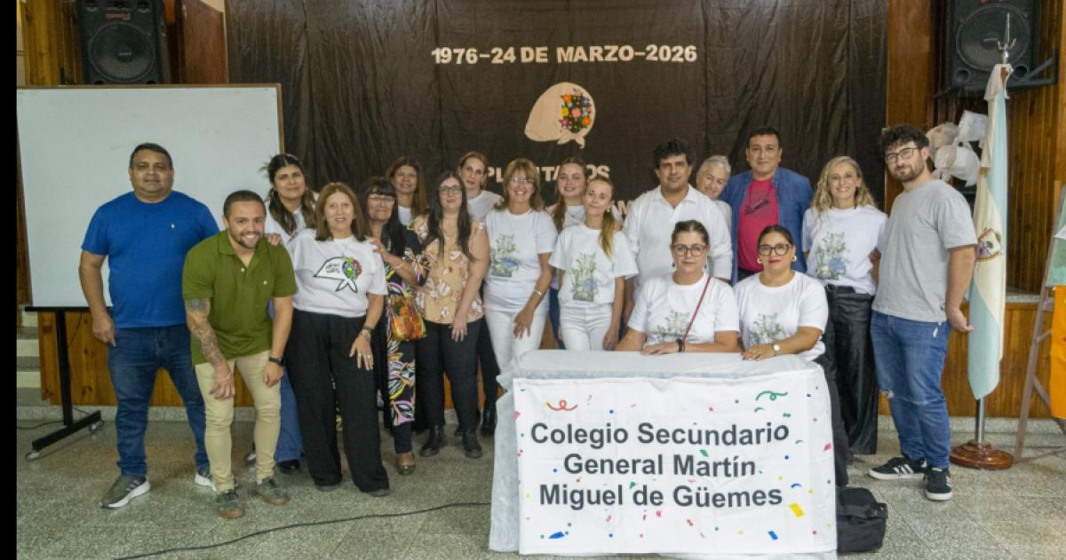 50 antildeos del golpe- jornada de reflexioacuten en colegio de Miguel Caneacute