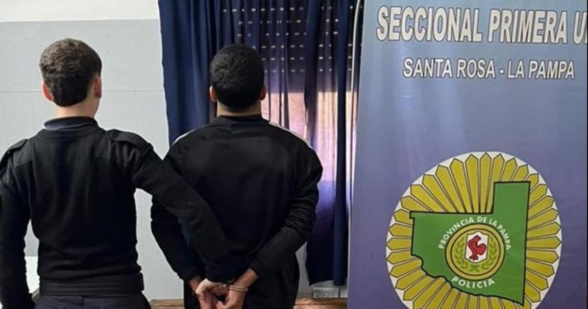 El sospechoso fue detenido por personal de la Seccional Primera