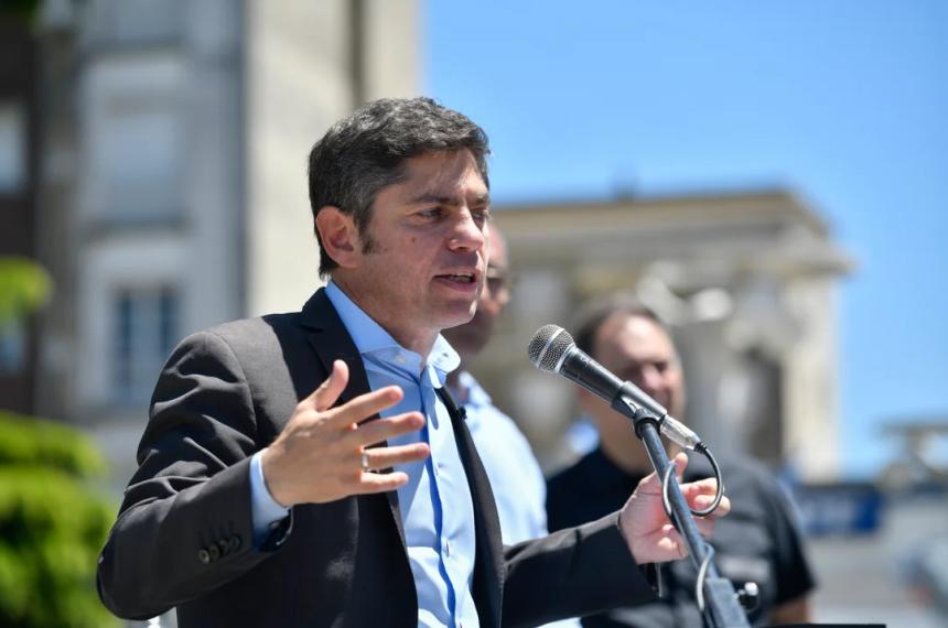 Kicillof se distancia del kirchnerismo