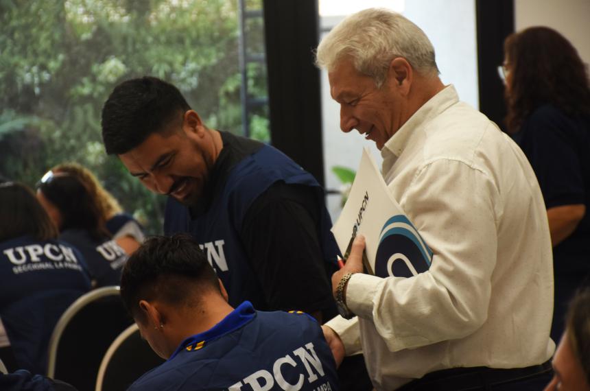 Lezcano es el secretario General de UPCN Seccional La Pampa