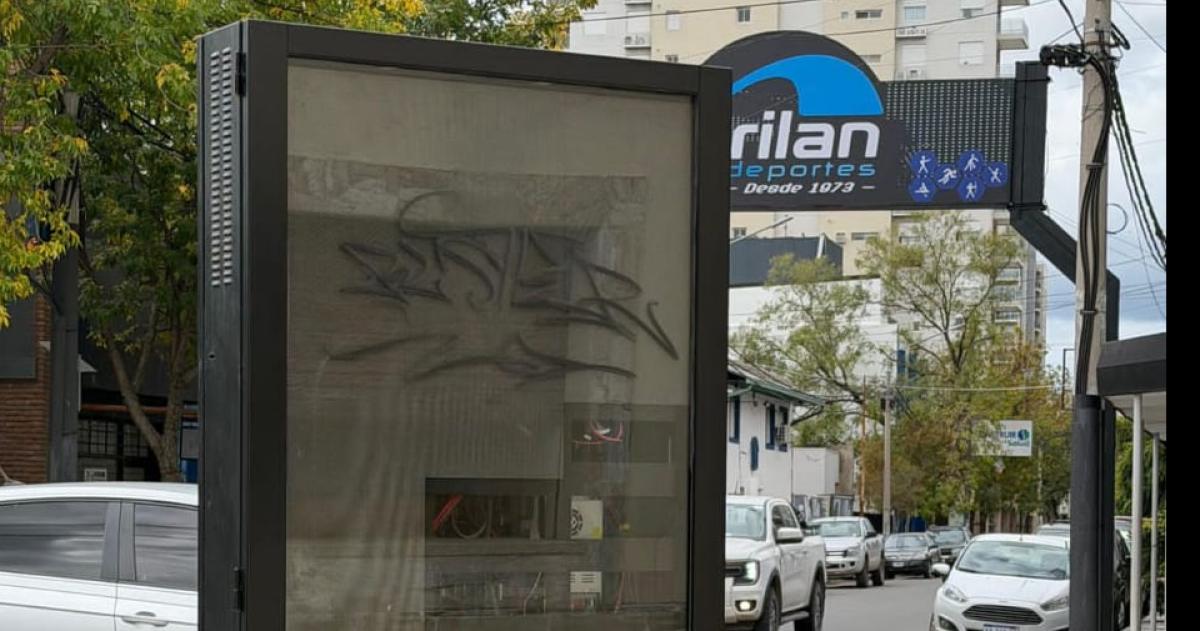 Santa Rosa- la Municipalidad denuncioacute la vandalizacioacuten de un toacutetem digital de la semipeatonal