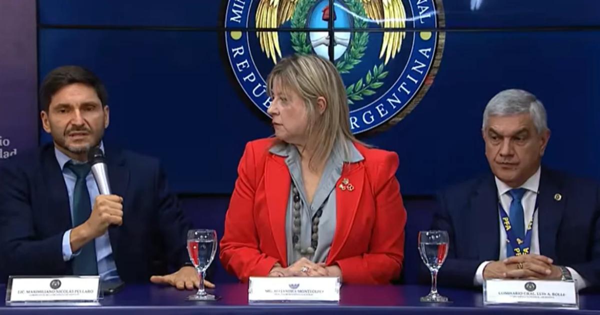 La ministra Monteoliva brindó detalles de la investigación